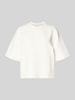 MSCH Copenhagen T-shirt o kroju relaxed fit z okrągłym dekoltem model 'Maelee' Złamany biały