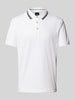 LUHTA Regular Fit Poloshirt im Double-Layer-Look Modell 'KUORTTI' Weiss