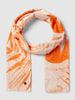 Fraas Schal mit Allover-Muster Orange