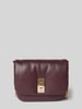 Tommy Hilfiger Crossbodytas van schapennappa met labeldetail Bordeaux