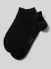 Christian Berg Woman Sneakersocken mit Label-Detail im 2er-Pack Black