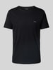 PAUL SMITH T-Shirt aus Viskose mit Label-Print im 3er-Pack Black