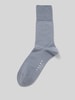 Falke Socken mit Label-Detail Modell 'AIRPORT' Mittelgrau