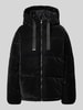 Jake*s Casual Steppjacke mit Kapuze Black