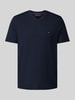 Tommy Hilfiger Regular Fit T-Shirt aus reiner Baumwolle Marine