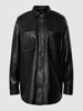 Montego Blazer in Leder-Optik Schwarz