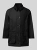 Barbour Kurtka woskowana o kroju oversized model ‘BEAUFORT WAX’ Czarny