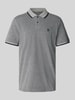 MCNEAL Poloshirt met labeldetail, model 'RUBY' Marineblauw