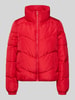 Vero Moda Regular Fit Steppjacke mit Stehkragen Modell 'LIGARIO' Rot