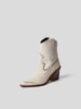 Zadig & Voltaire Stiefeletten im Cowboy-Stil Ecru