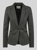 ICHI Blazer mit Reverskragen Modell 'Kate' Dunkelgrau