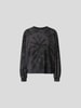 Electric&Rose Sweatshirt im Batik-Look Anthrazit