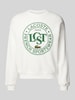 Lacoste Sweatshirt met labelprint Wit