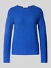 Marc O'Polo Regular Fit Strickpullover aus weicher Baumwolle Royal