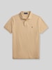 Polo Ralph Lauren Regular Fit Poloshirt aus reiner Baumwolle Beige