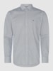 Fynch-Hatton Regular fit vrijetijdsoverhemd van katoen  Marineblauw