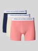 Polo Ralph Lauren Underwear Boxershort met elastische logoband in een set van 3 stuks Rosé