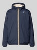K-WAY Jas met capuchon model 'LE VRAI 4.0' Marineblauw