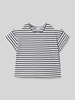 Mango T-Shirt mit Cut Outs Marine