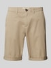 Tom Tailor Slim Fit Chino-Shorts mit Eingrifftaschen Beige