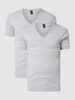 G-Star Raw Slim fit T-shirt van biologisch katoen  Middengrijs gemêleerd