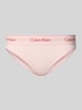 Calvin Klein Underwear Slip met elastische band en labeldetails Lichtroze