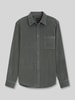 BOSS Orange Regular Fit Freizeithemd aus reiner Baumwolle Modell 'Relegant' Khaki