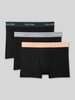 Calvin Klein Underwear obcisłe bokserki o kroju regular fit z mieszanki bawełny w zestawie 3 szt. Czarny