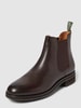 Polo Ralph Lauren Chelsea Boots aus Leder Modell 'BRYSON' Dunkelbraun