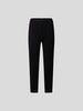 Theory Stoffhose mit Zierpaspeln Schwarz