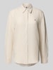 Tommy Hilfiger Regular fit overhemdblouse van puur linnen Ecru