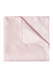 Blick Einstecktuch aus Seide Rosé