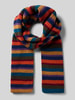PAUL SMITH Schal aus Lanawolle mit Streifenmuster Modell 'Kahlo' Rot