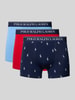 Polo Ralph Lauren Underwear Obcisłe bokserki z mieszanka bawełny model 'CLSSIC TRUNK-3 PACK' Czerwony