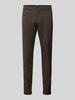 Antony Morato Super skinny fit pantalon met persplooien Olijfgroen