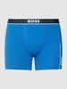 BOSS Trunks mit Label-Detail Blau