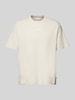 Jack & Jones Relaxed Fit T-shirt mit Rundhalsausschnitt Modell 'EURBAN' Offwhite