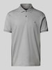 Tommy Hilfiger Regular fit poloshirt van puur katoen Lichtgrijs