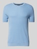 JOOP! Collection T-Shirt in Strick-Optik Modell 'Valdro' Bleu