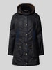 Barbour Jacke mit Kapuze und Pattentaschen Modell 'BOWER WAX' Marine