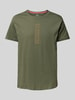 Alpha Industries T-Shirt aus reiner Baumwolle Oliv