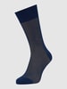 Falke Socken mit Rippenstruktur Modell 'Fine Shadow'  Blau