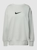 Nike Sweatshirt met labelstitching Lichtgrijs