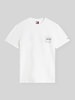 Tommy Jeans regular fit T-shirt van puur katoen met rugprint Wit