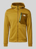 The North Face Trainingsjack met logoprint Mosterdgeel