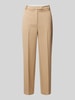 Tommy Hilfiger Slim Fit Stoffhose mit Bügelfalten Beige