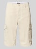Tommy Hilfiger Relaxed Fit Cargoshorts aus Baumwoll-Elasthan-Mix Kitt
