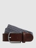 Billybelt Gürtel mit Label-Detail Mittelgrau