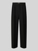 Casual Friday Straight Fit Hose mit Viskose-Anteil Modell 'Grant' Black