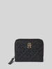 Tommy Hilfiger Portemonnaie mit Label-Applikation Black